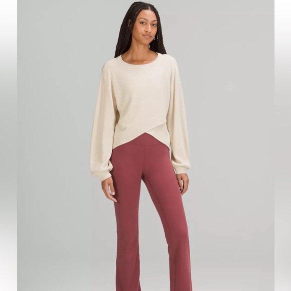 Lululemon Reversible Crossover Merino Wool Sweater - Picture 2 of 8